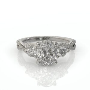 טבעות אירוסין ויהלומים זה שלמות דגם: בל