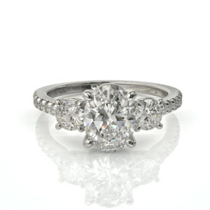 טבעת אירוסין זהב ויהלומים דגם: עדן