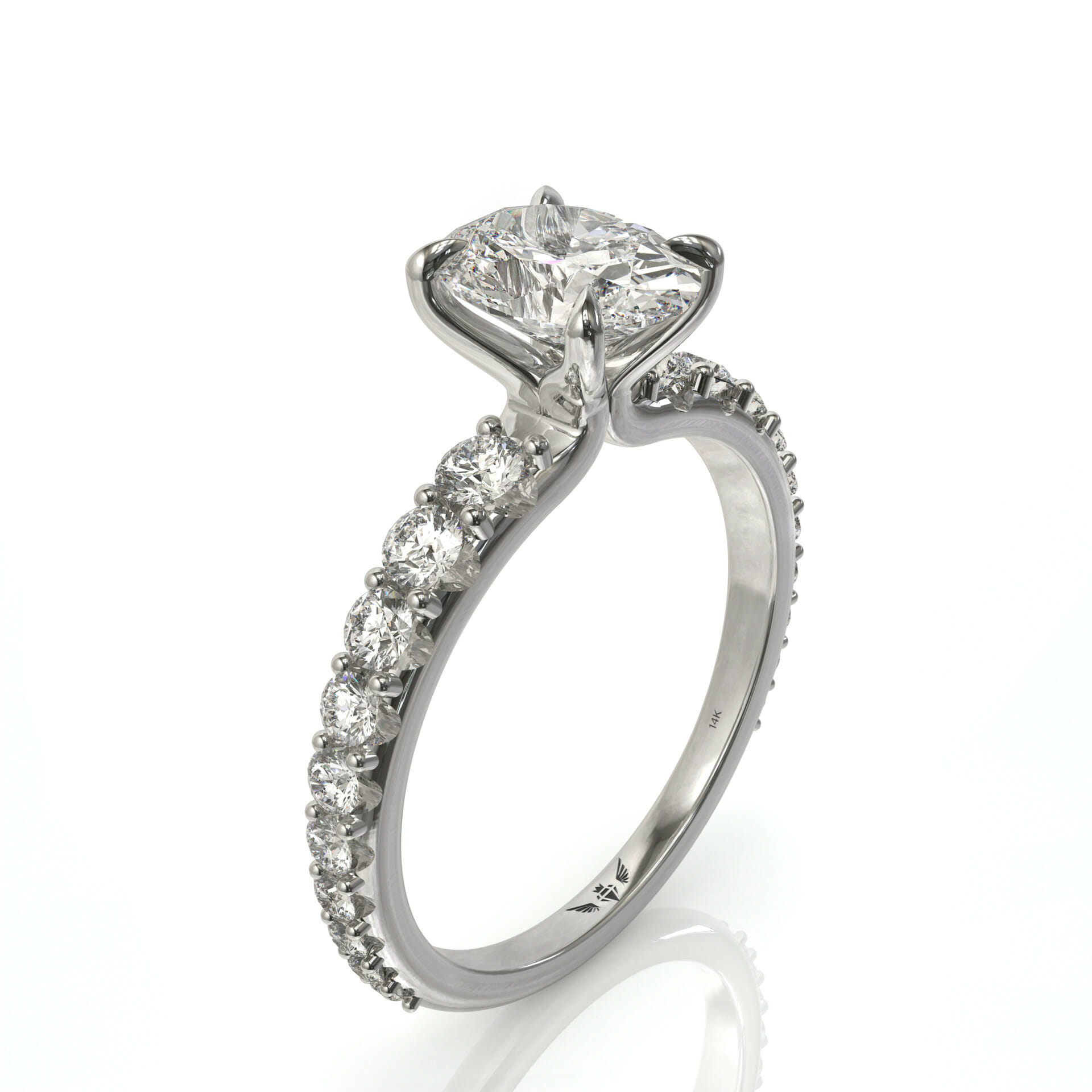 טבעת אירוסין יוקרתית מבית ארטמיס תכשיטים דגם: מאיה