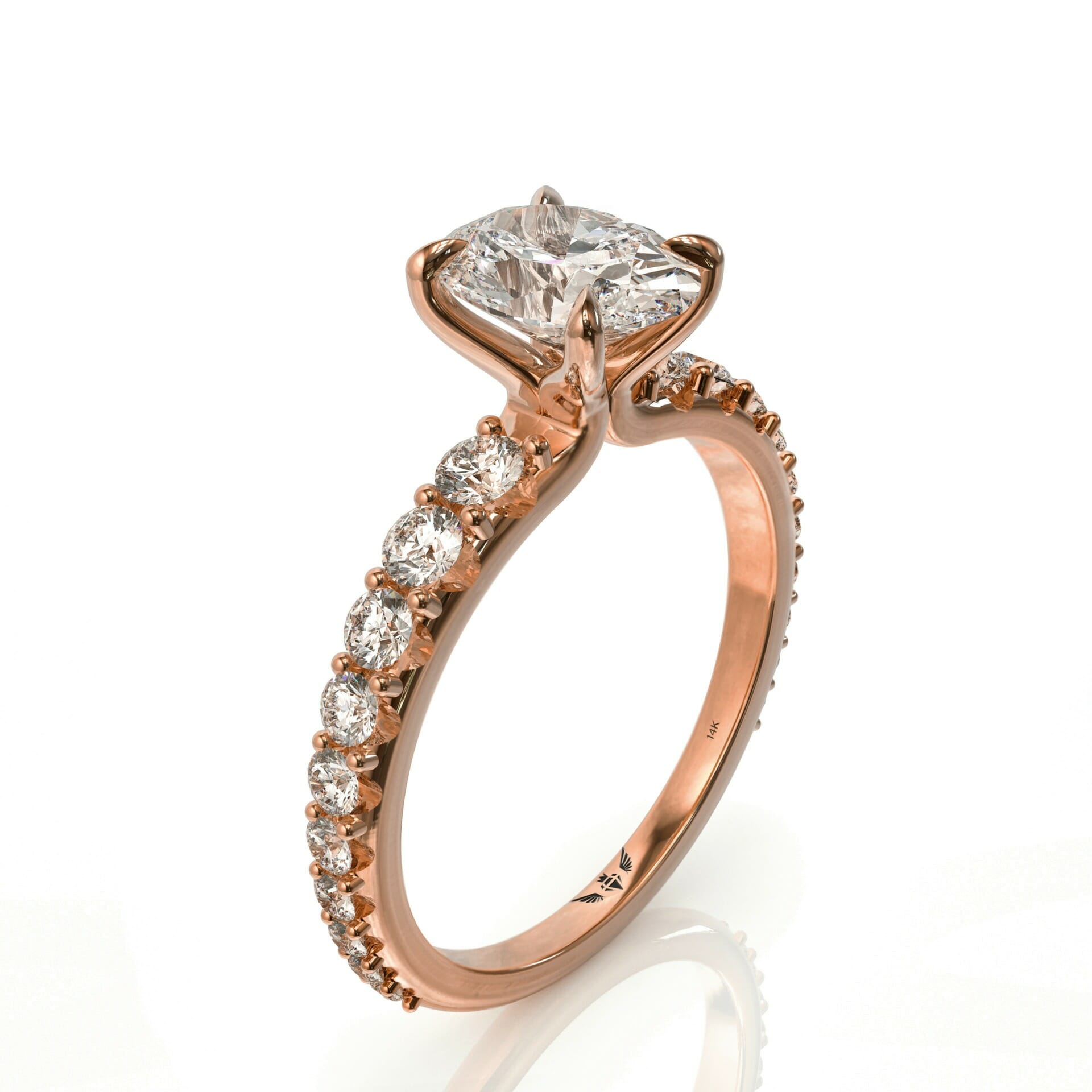 טבעת אירוסין יוקרתית מבית ארטמיס תכשיטים דגם: מאיה