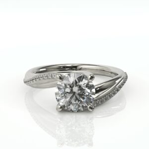 אחת הטבעות יהלומים המיוחדות שלנו דגם: פיבי