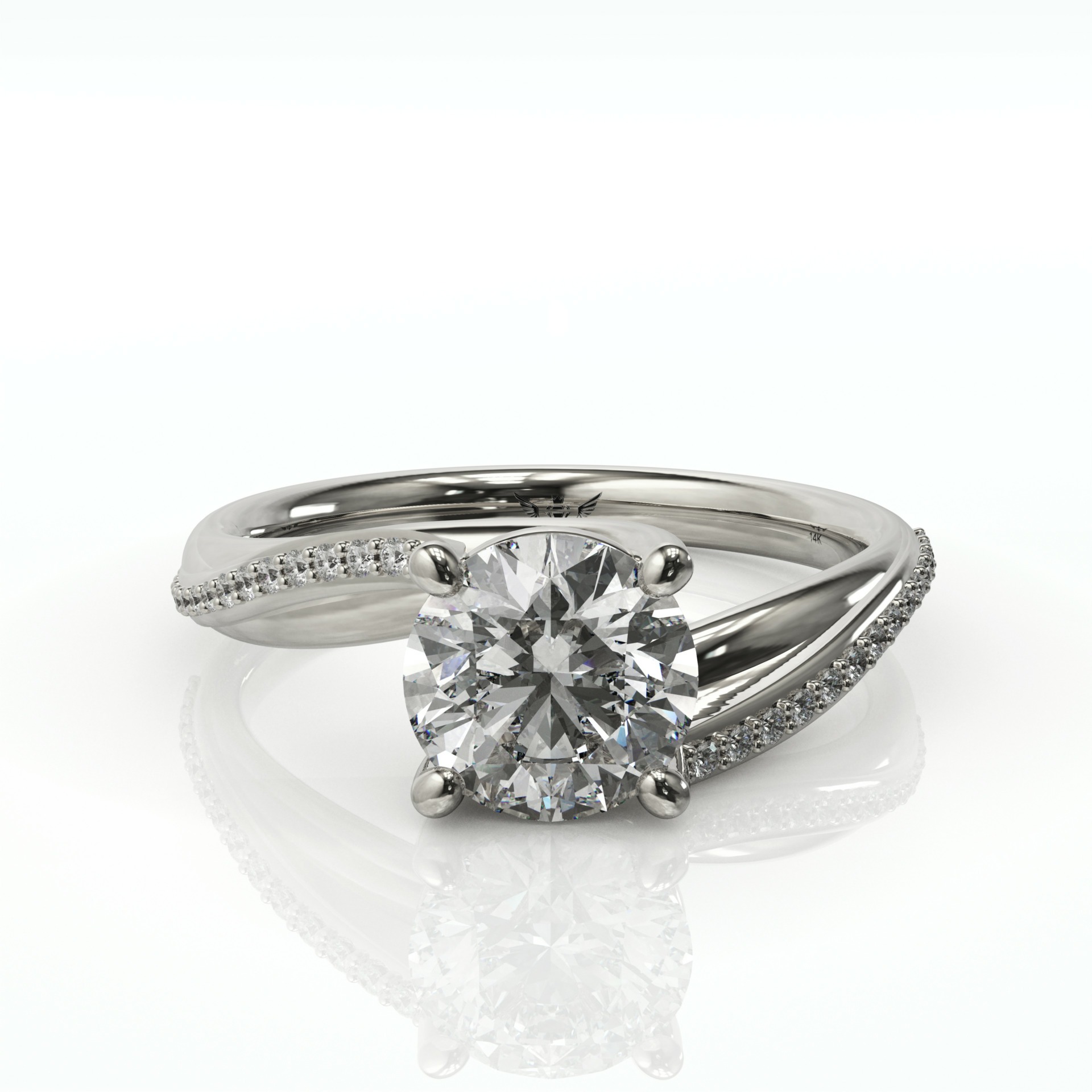 אחת הטבעות יהלומים המיוחדות שלנו דגם: פיבי