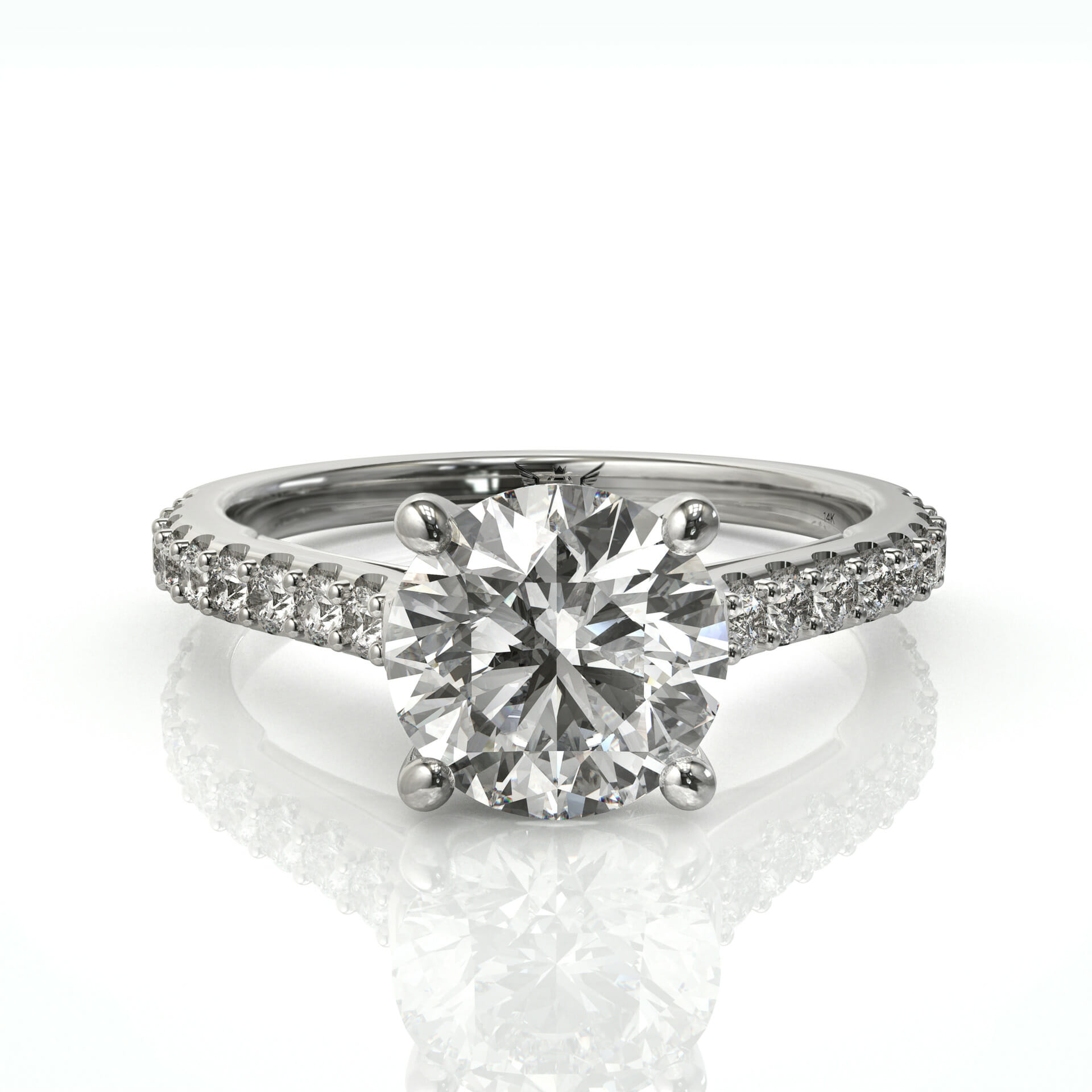 טבעות אירוסין ויהלומים דגם: מונרו