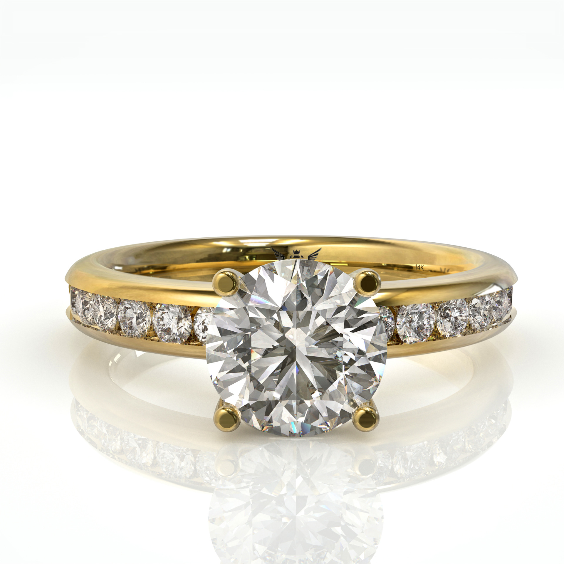 טבעת אירוסין יוקרתית לאישה שלך  דגם: מאי