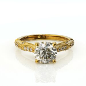 טבעת אירוסין בעיצוב אישי דגם: שיר