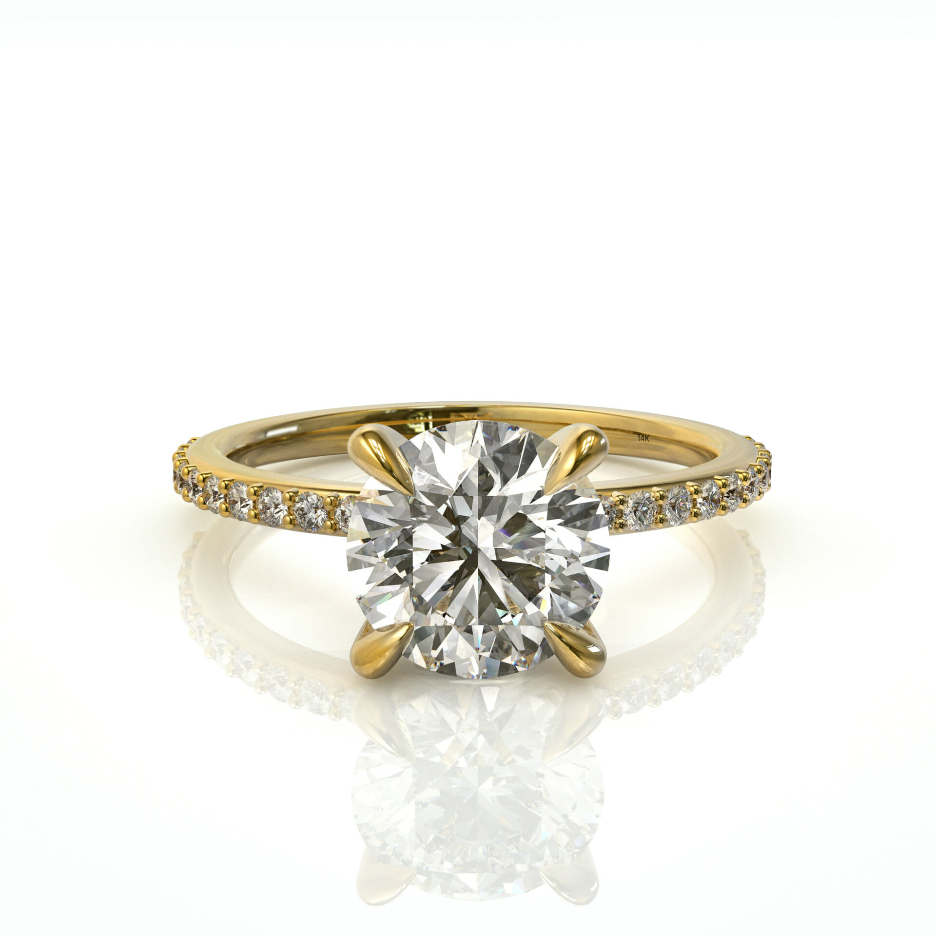 טבעת אירוסין קלאסית דגם: מיה