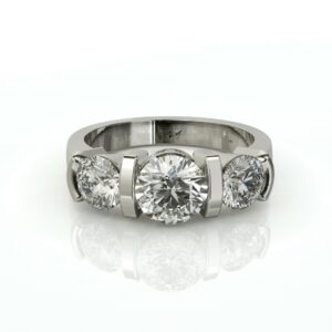 טבעת וינטאג זהב ויהלומים דגם: Yael