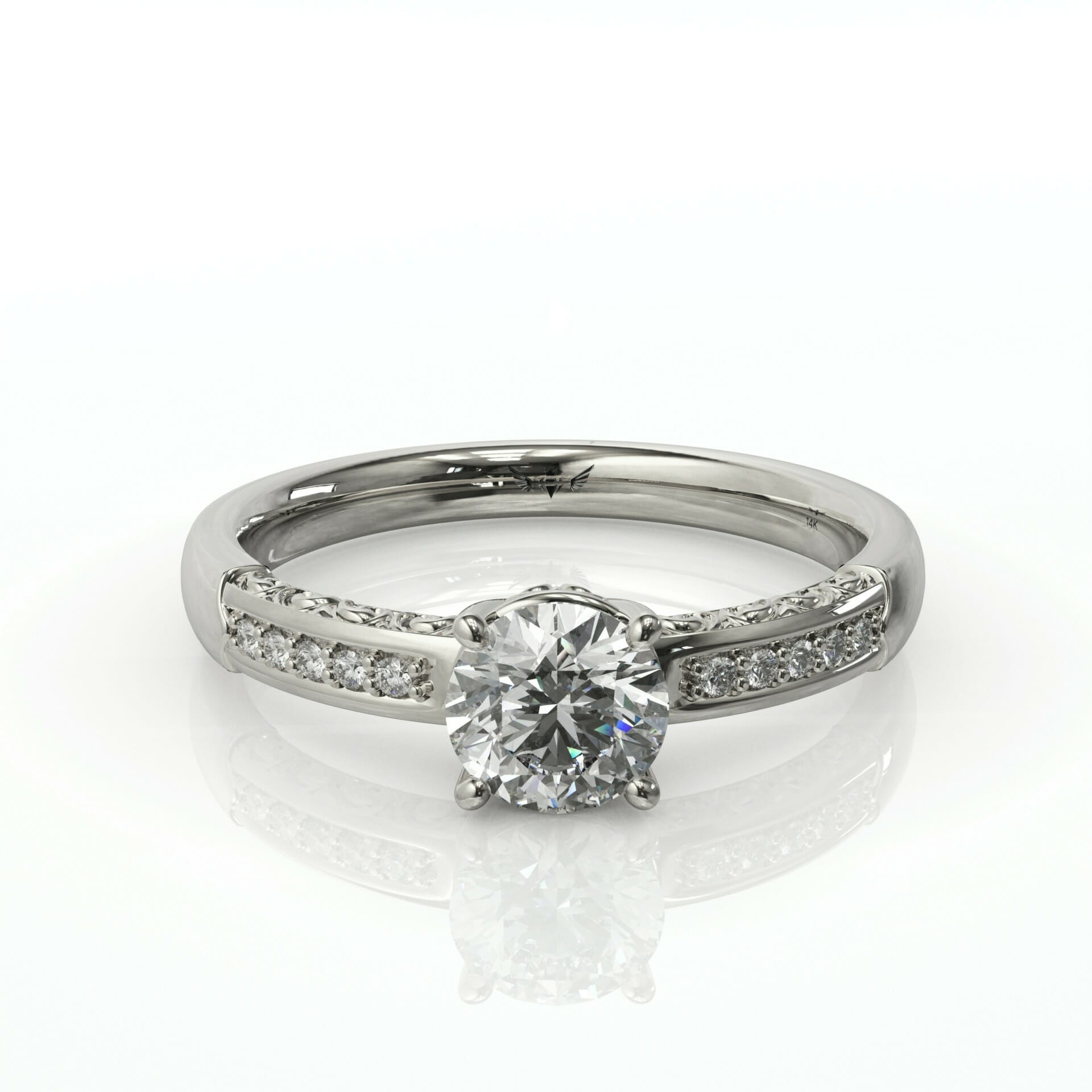 טבעת יהלומים בעיצוב מיוחד דגם: Galit