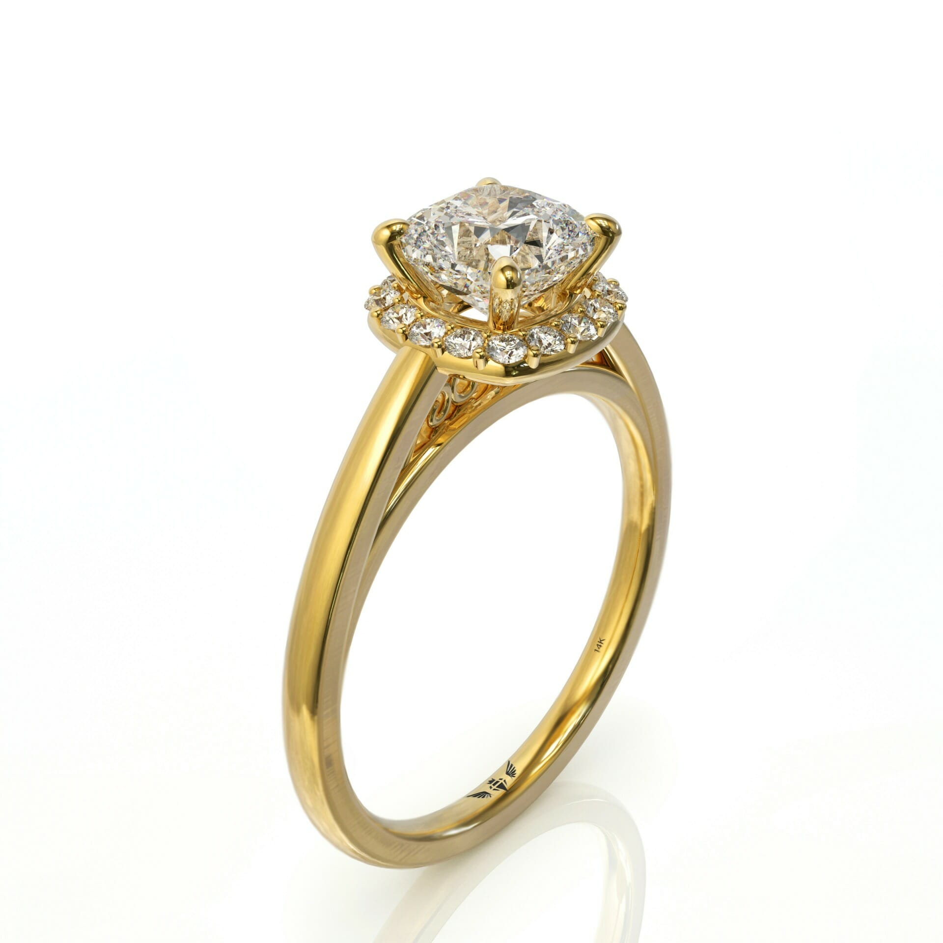 טבעת אירוסין מהבורסה ליהלומים דגם: קייט