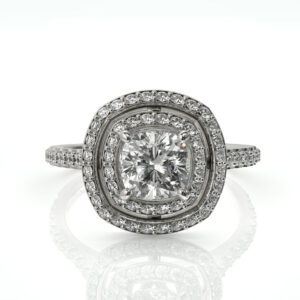 טבעת אירוסין יהלומים לאישה דגם: אמה