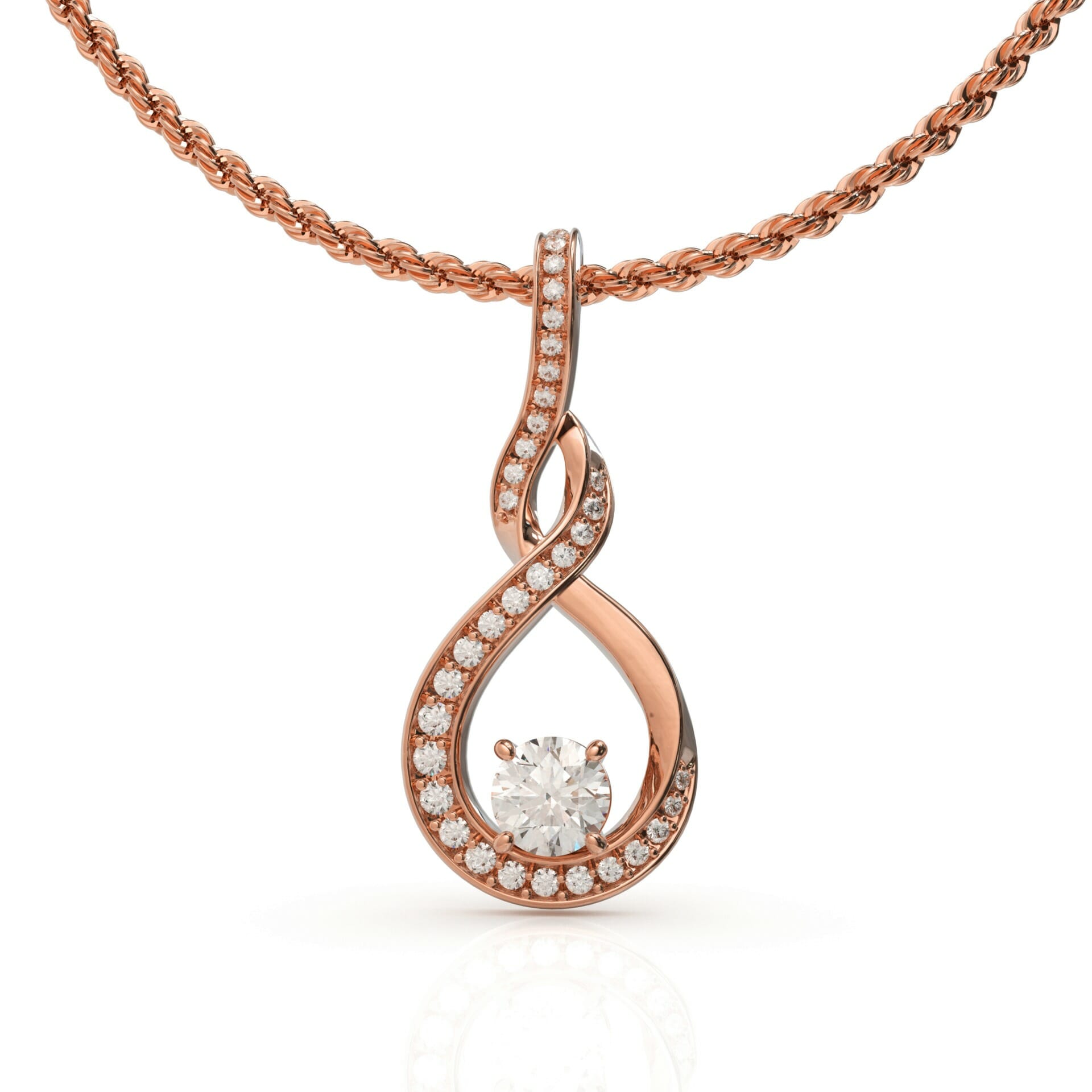 שרשרת יהלומים בעיצוב אלגנטי דגם: Seoul