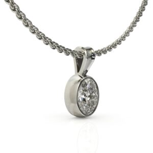 שרשרת יהלום אובל וינטאג' דגם: Vienna