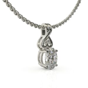 שרשרת יוקרתית משובצת יהלום אובל דגם: Buenos Aires