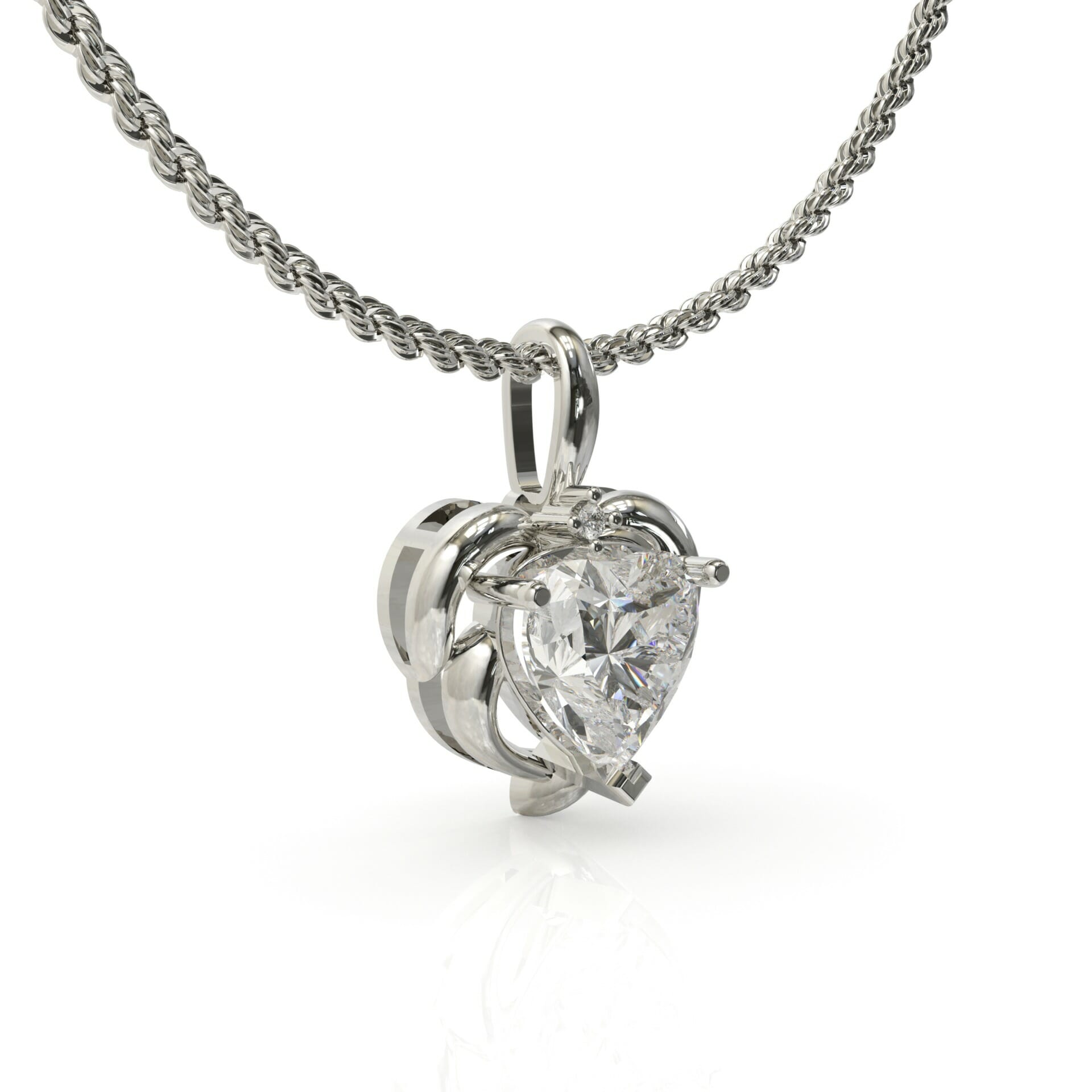 תליון יהלום לב דגם: Havana