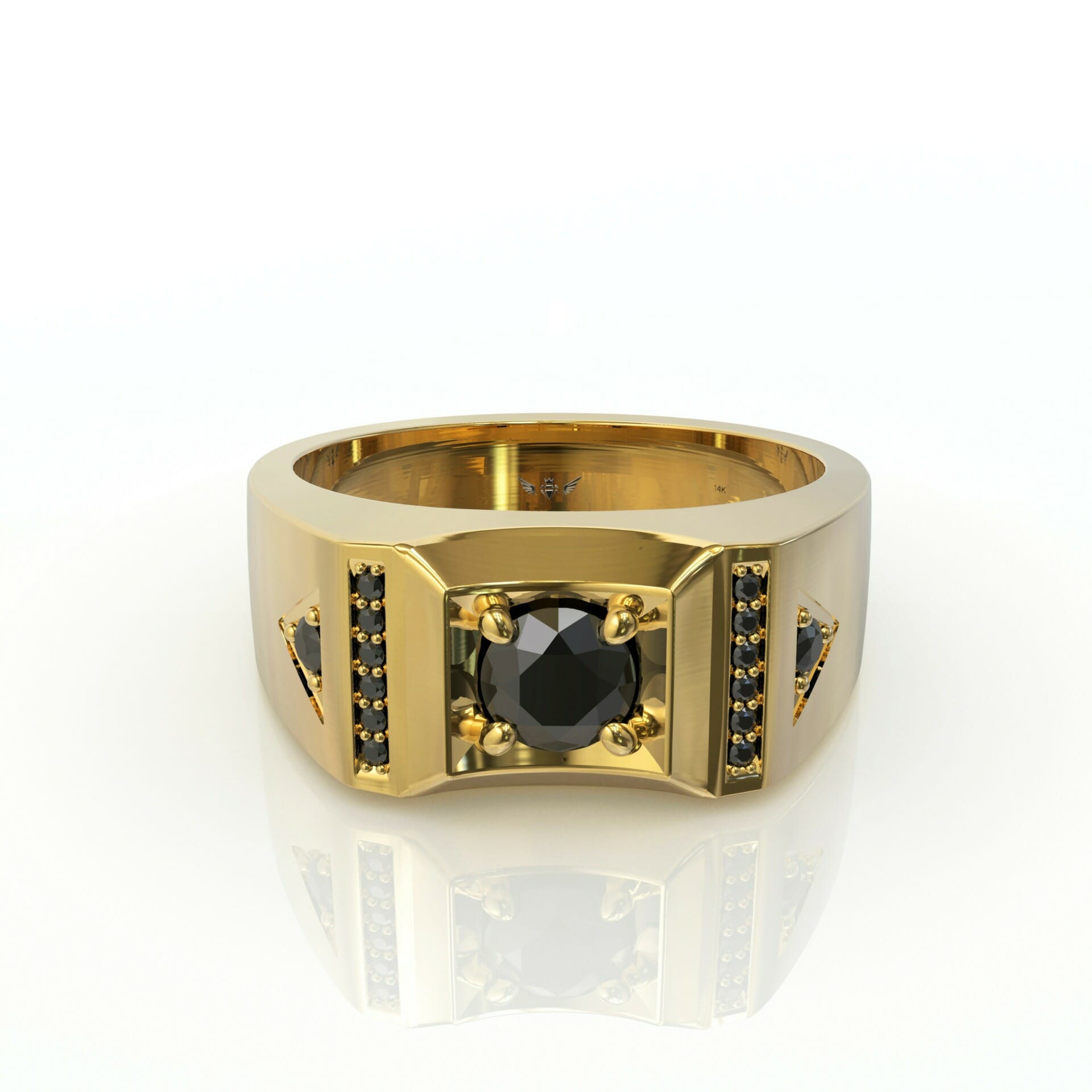 טבעת יוקרתית לגבר דגם: אור