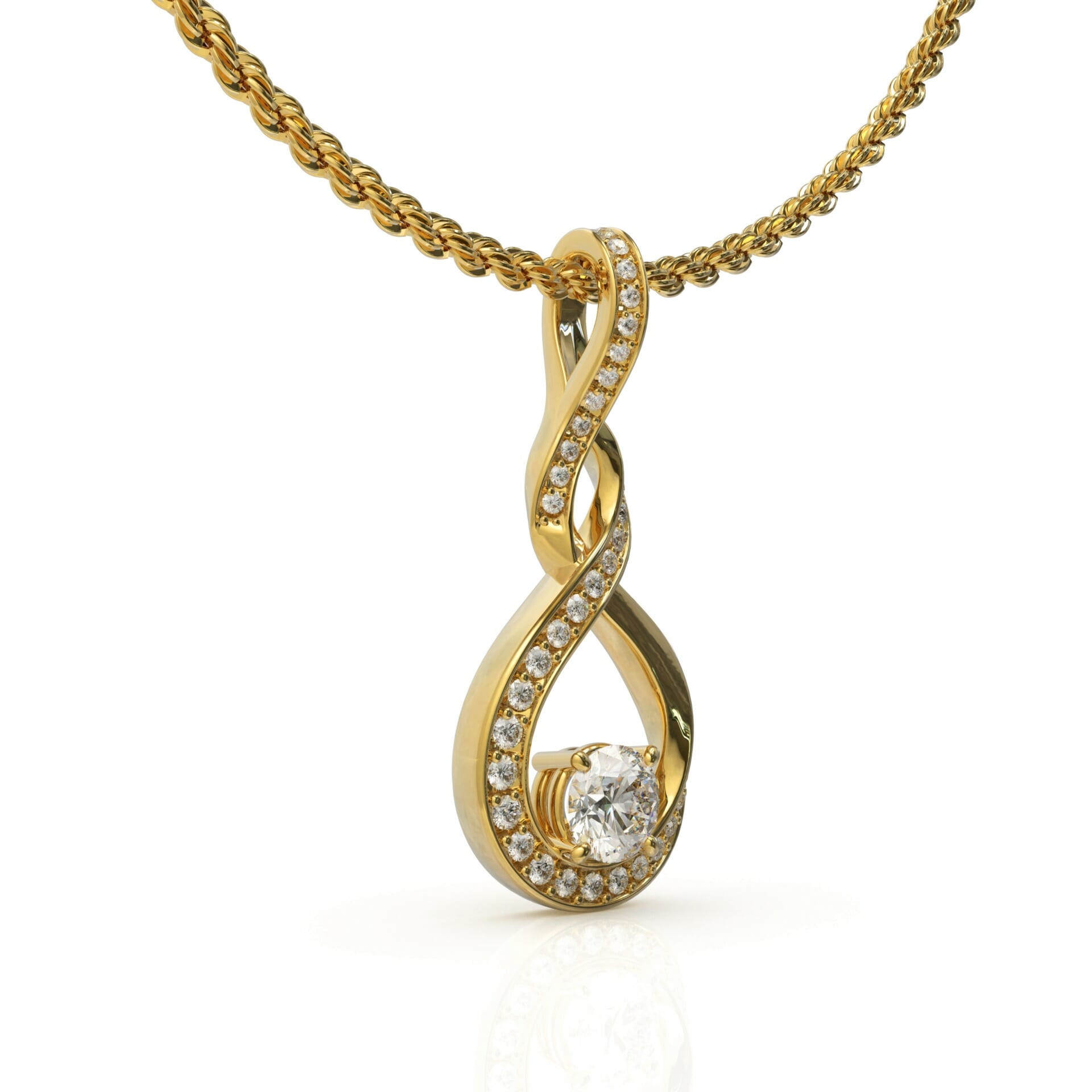 שרשרת יהלומים בעיצוב אלגנטי דגם: Seoul