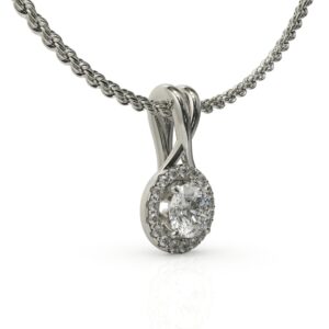 שרשרת זהב ותליון יהלומים היילו דגם: Denver