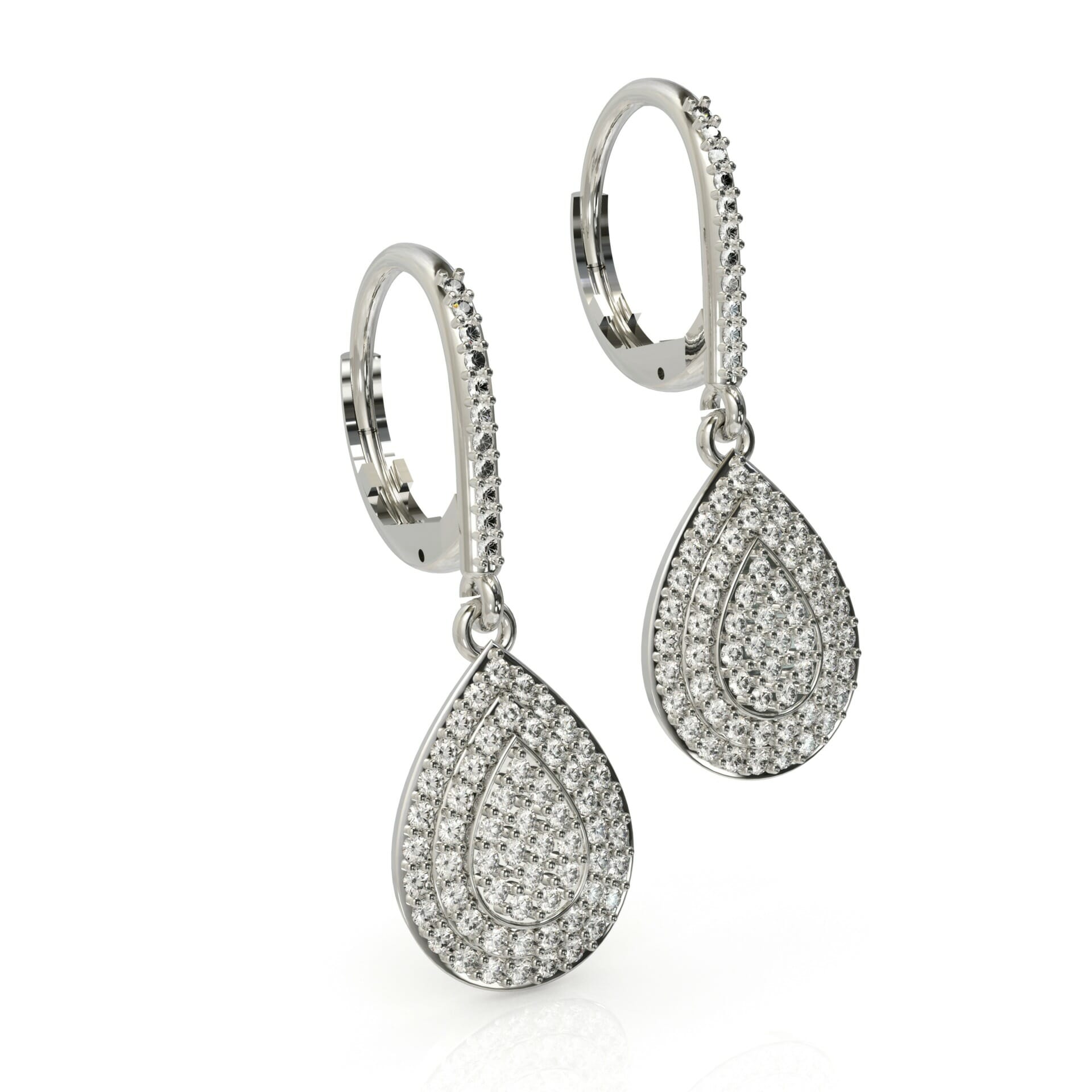 עגילי טיפה תלויים דגם: Jenesis