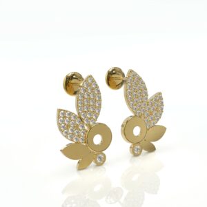 עגילים עדינות בעיצוב ייחודי דגם: Paris