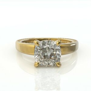 טבעת סוליטר בעיצוב אישי דגם: לונדון