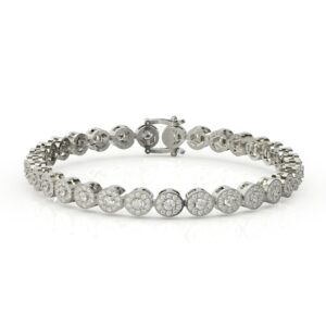 צמיד טניס יהלומים - דגם: Oleander